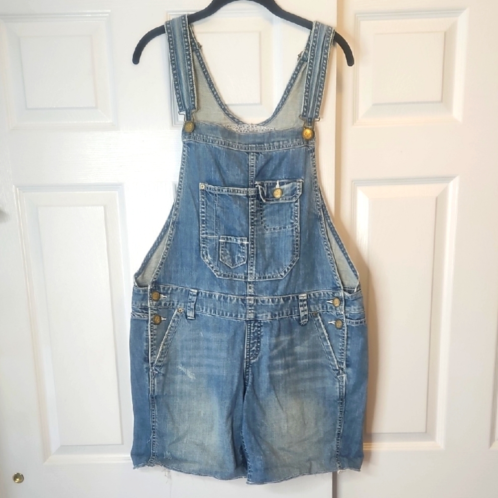 American Eagle Denim Shortalls